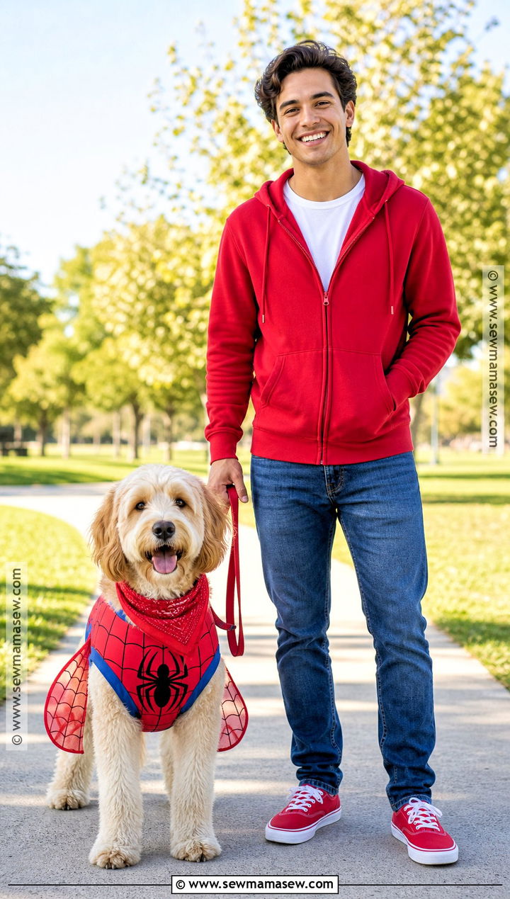 Spider Dog Pet Costume - 35 spiderman halloween costume ideas