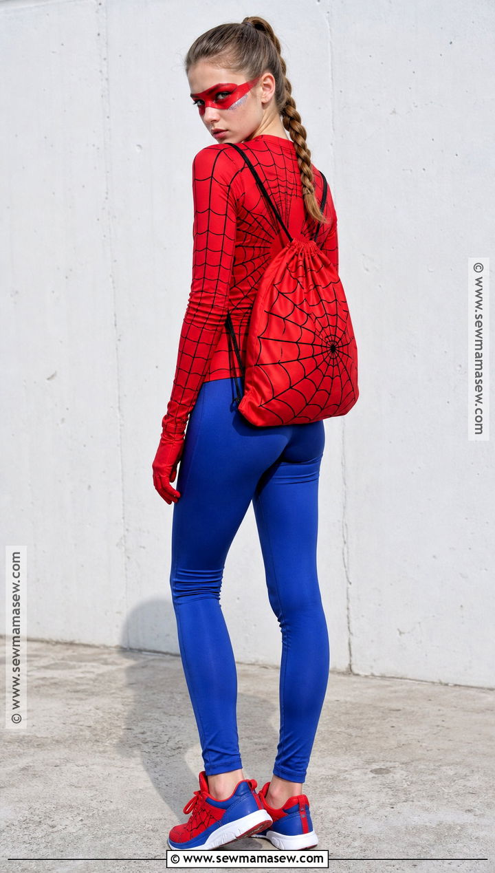 Spider Girl Costume With Red Mask - 30 girl superhero costumes