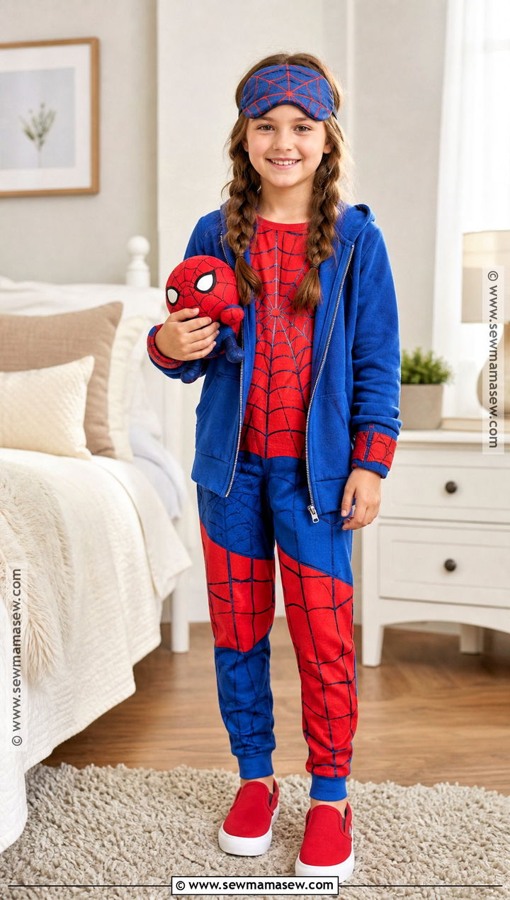 Spider Girl Pajama Costume - 30 spiderman girl costume ideas
