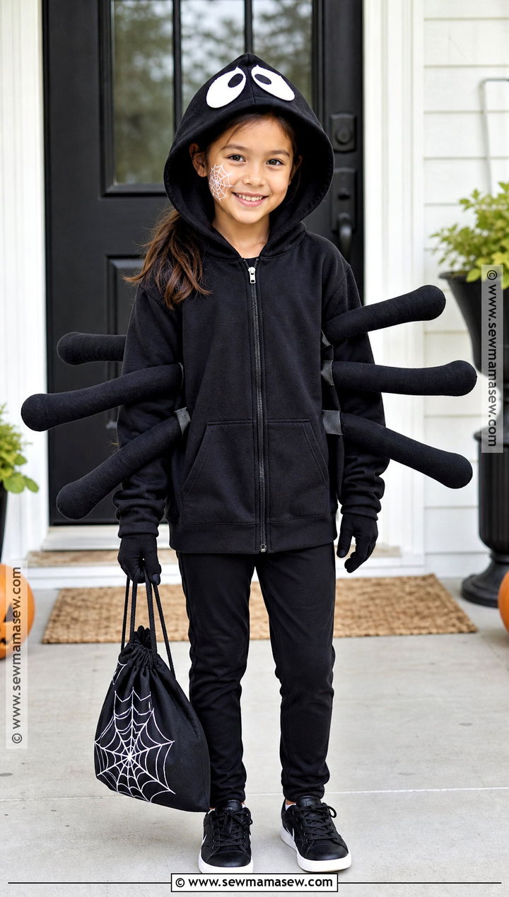 Spider Hoodie Costume - 30 spider costume ideas for kids
