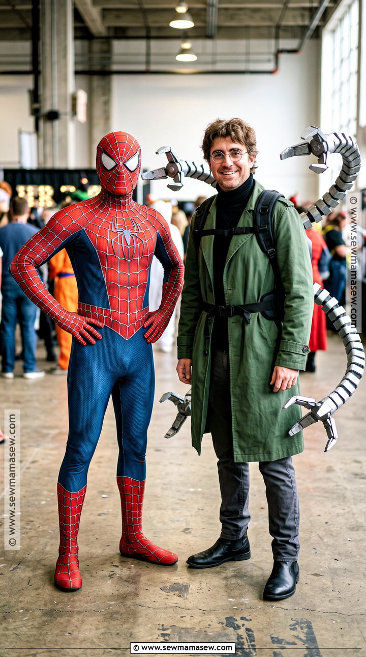 Spider Man And Doctor Octopus Duo Costume - 35 spiderman halloween costume ideas