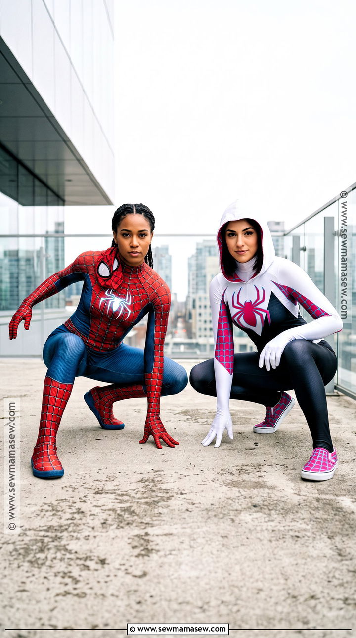 Spider Man And Spider Gwen Cosplay Duo - 30 cosplay duo ideas