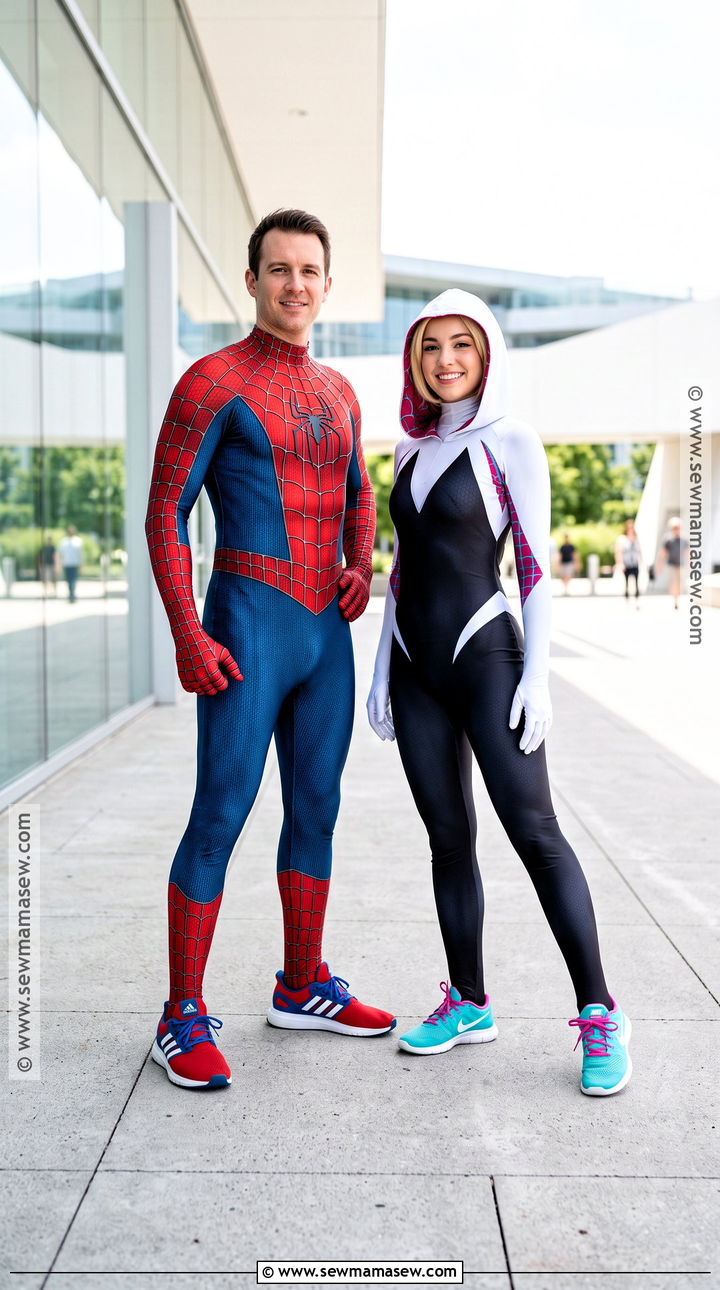 Spider Man And Spider Gwen Couple Costume - 30 super hero couple costumes