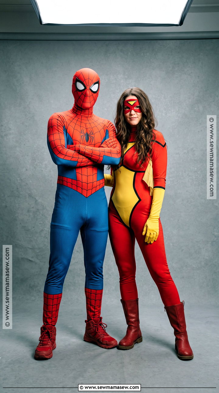 Spider Man And Spider Woman Costume - 30 Spiderman Couples Costume Ideas
