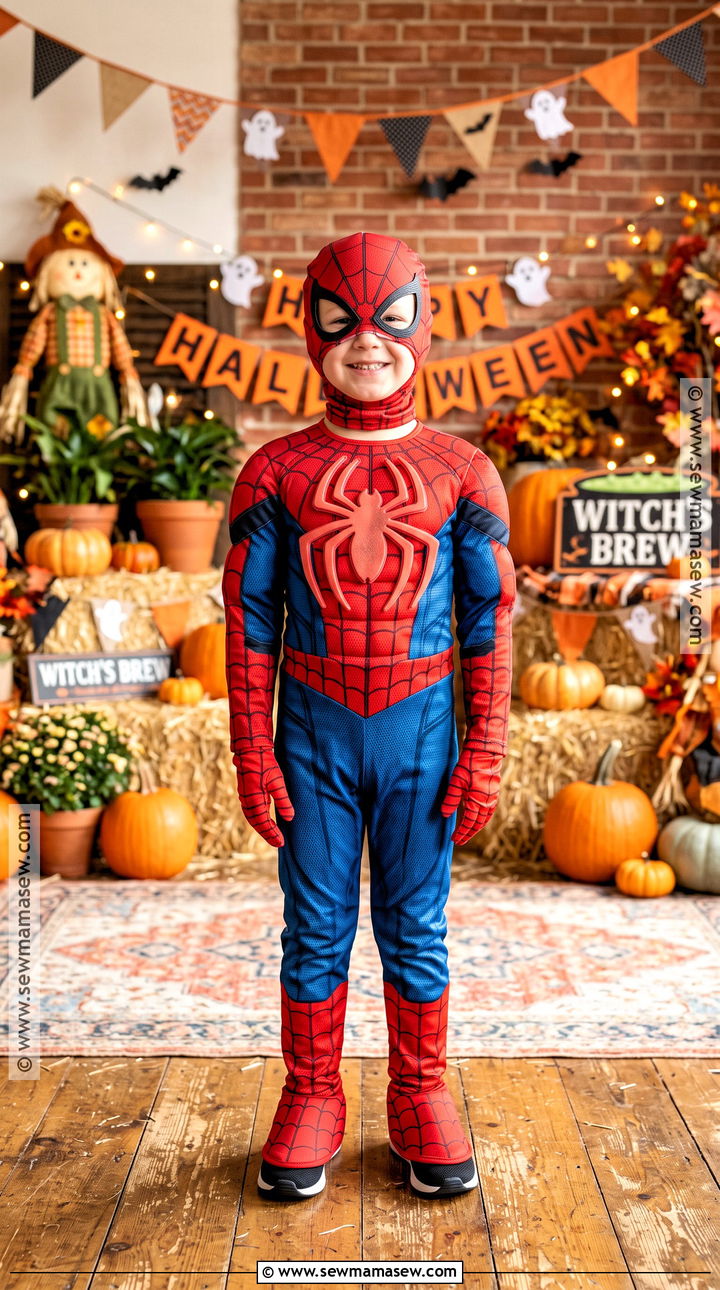 Spider Man Costume - 35 halloween costumes for boys