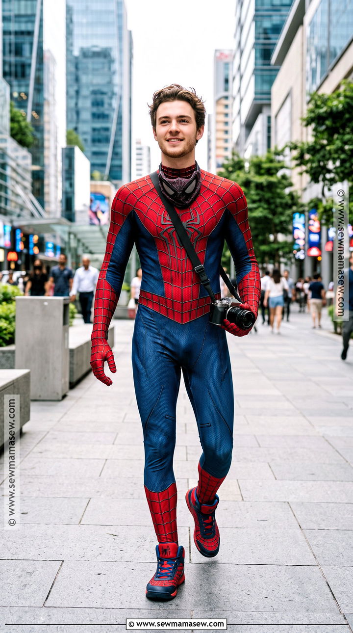 Spider Man Costume With Mask - 35 Halloween Costume Ideas for Men