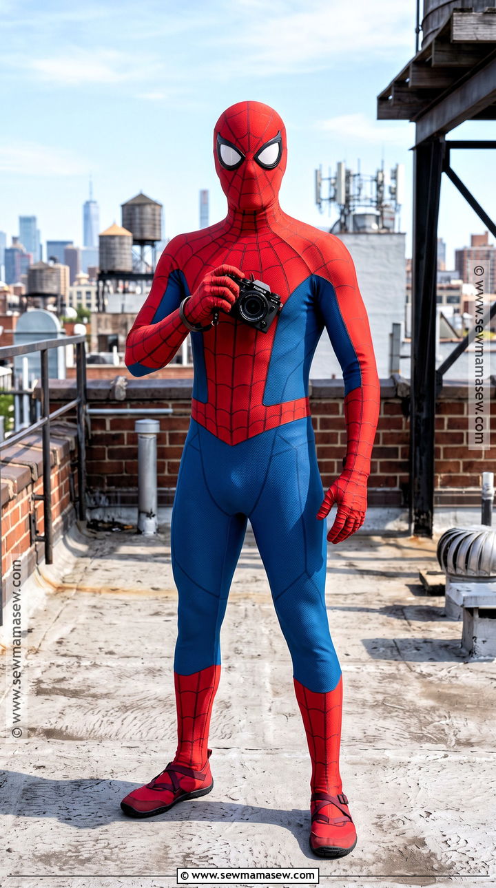 Spider Man Costume With Red And Blue Suit - 45 mens halloween costumes