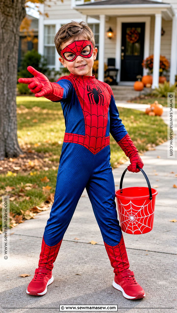 Spider Man Kids Costume - 35 halloween kids costumes