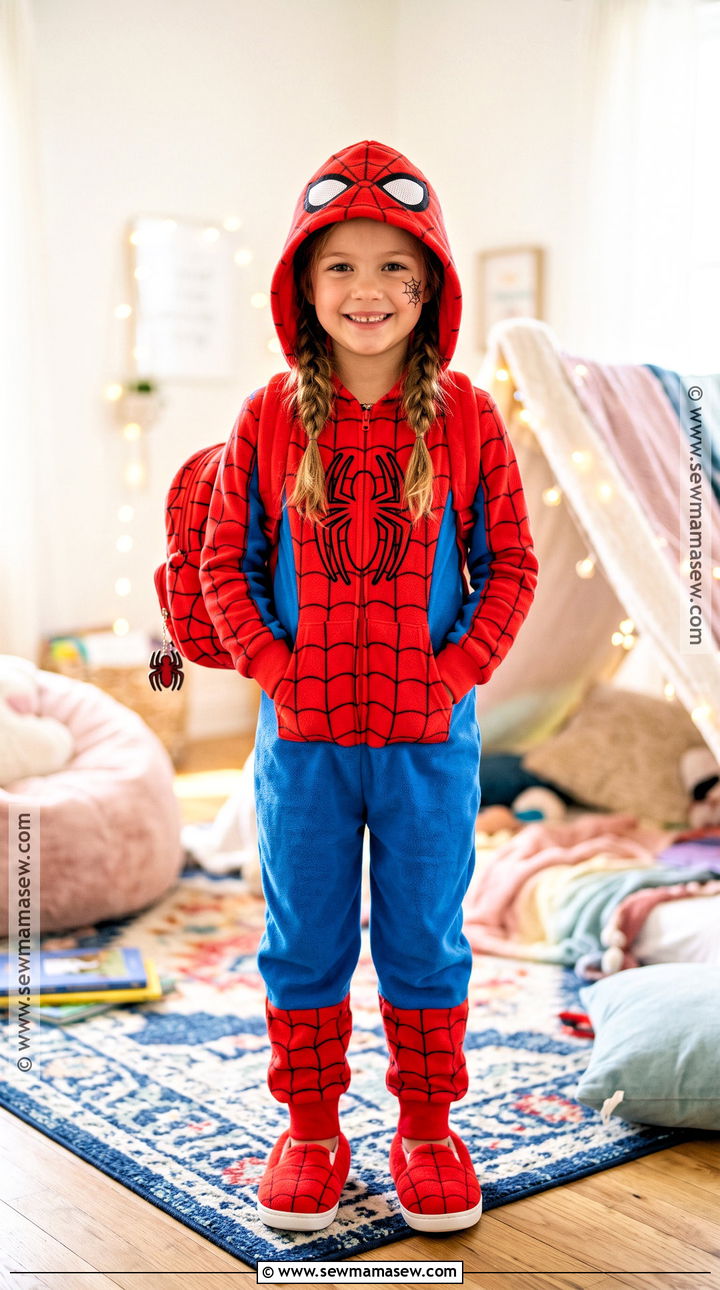 Spider Man Pajama Costume - 30 girl spiderman costume ideas