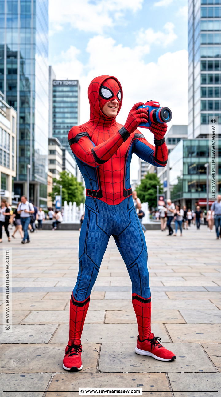 Spider Man Red And Blue Movie Costume - 45 movie character costumes