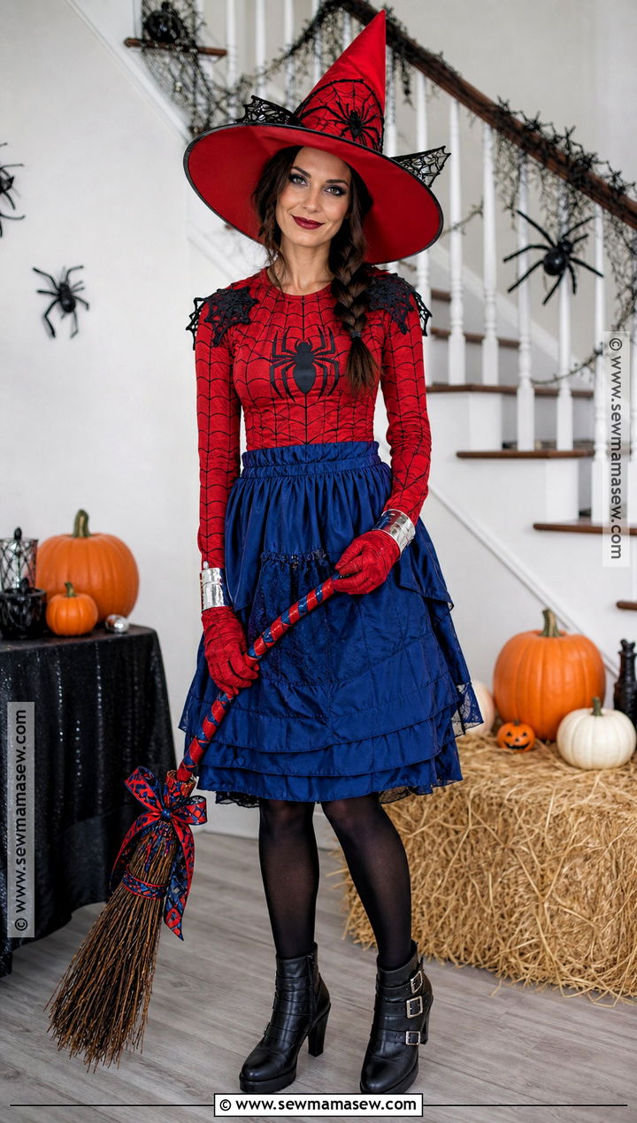 Spider Man Witch Costume - 30 spiderman halloween costumes for women