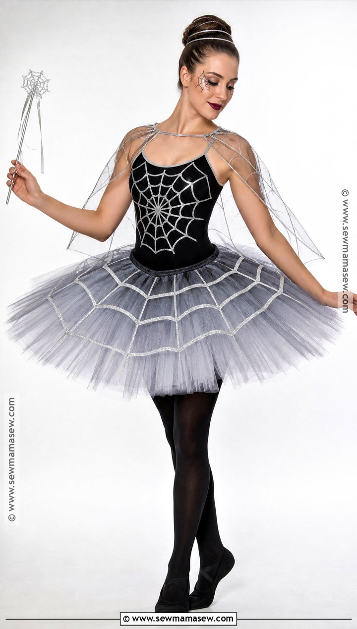 Spiderweb Ballerina Costume - 30 ballet halloween costumes