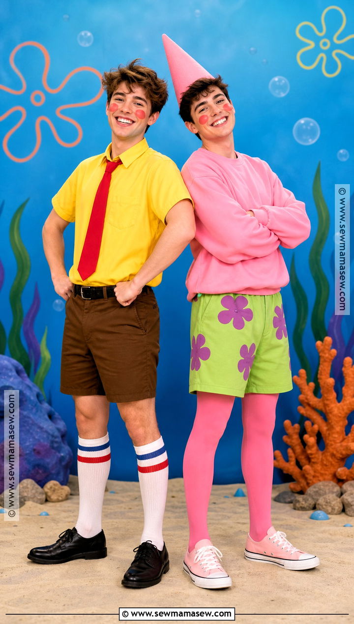 SpongeBob And Patrick BFF Costume - 35 bff costumes