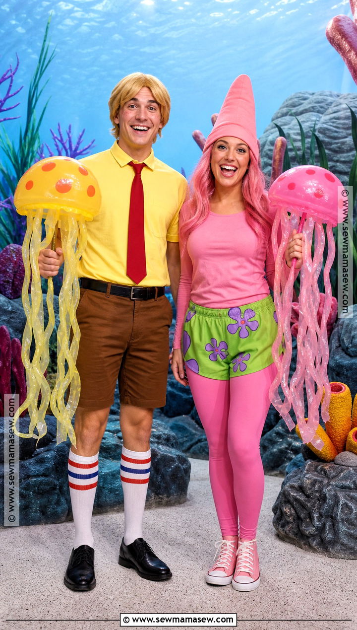 SpongeBob And Patrick Costume - 30 best duo costumes