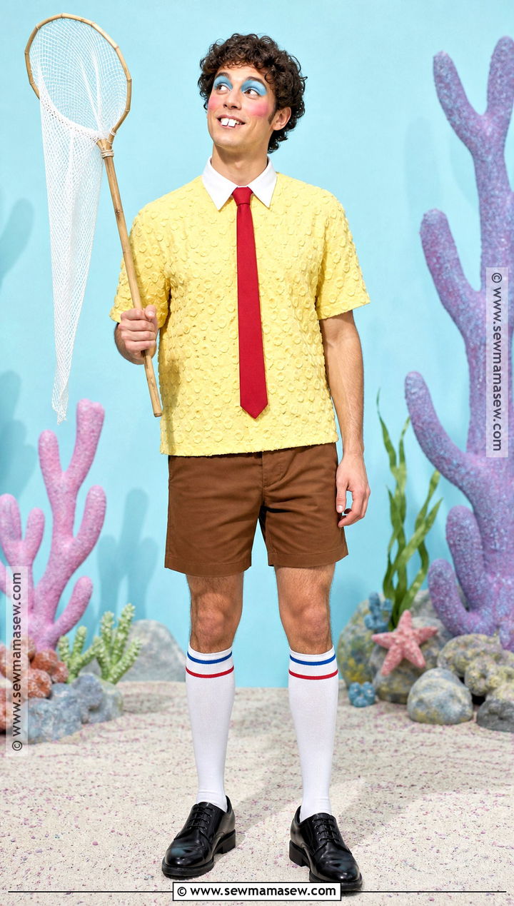 SpongeBob SquarePants Costume - 30 Yellow Halloween Costumes