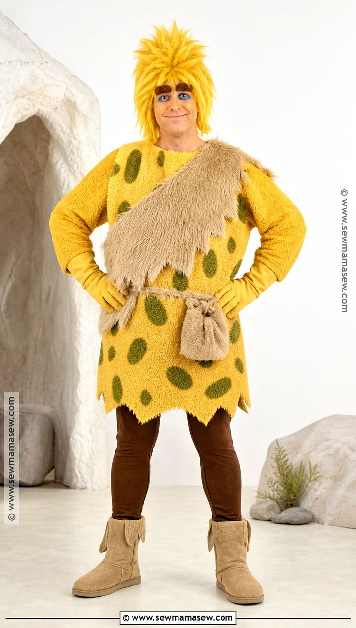 SpongeGar Prehistoric Costume - 35 spongebob halloween costumes