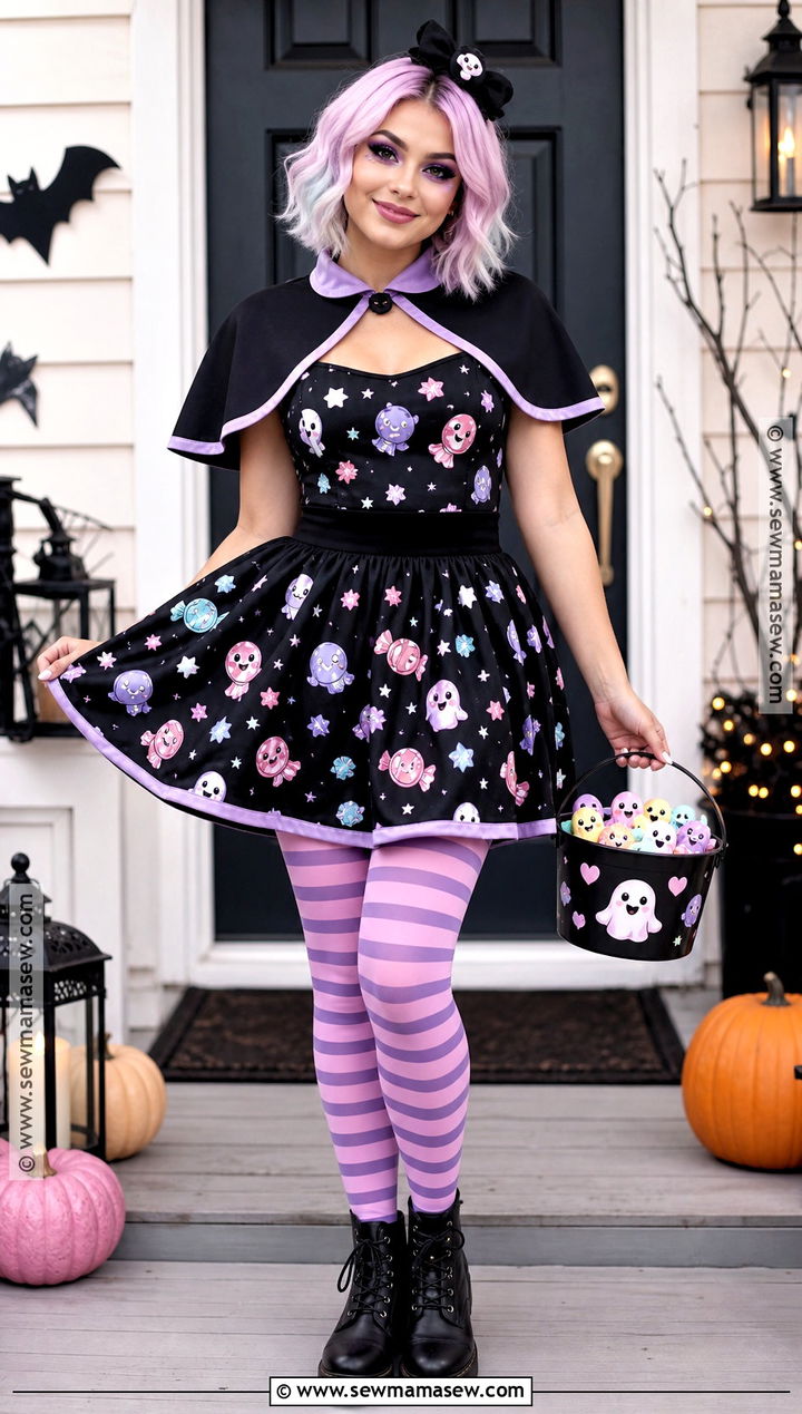 Spooky Candy Girl Costume - 30 Candy Girl Halloween Costume Ideas