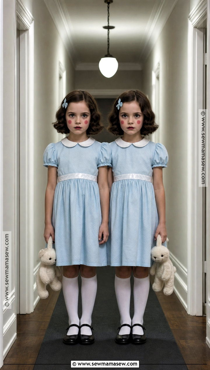 Spooky Matching Doll Twin Costume - 30 twins halloween costumes