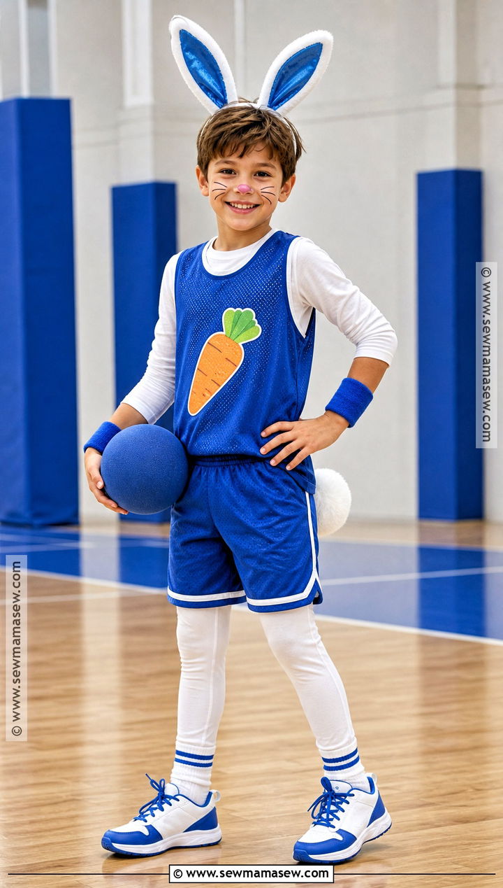 Sports Bunny Costume - 30 bunny costume ideas for kids