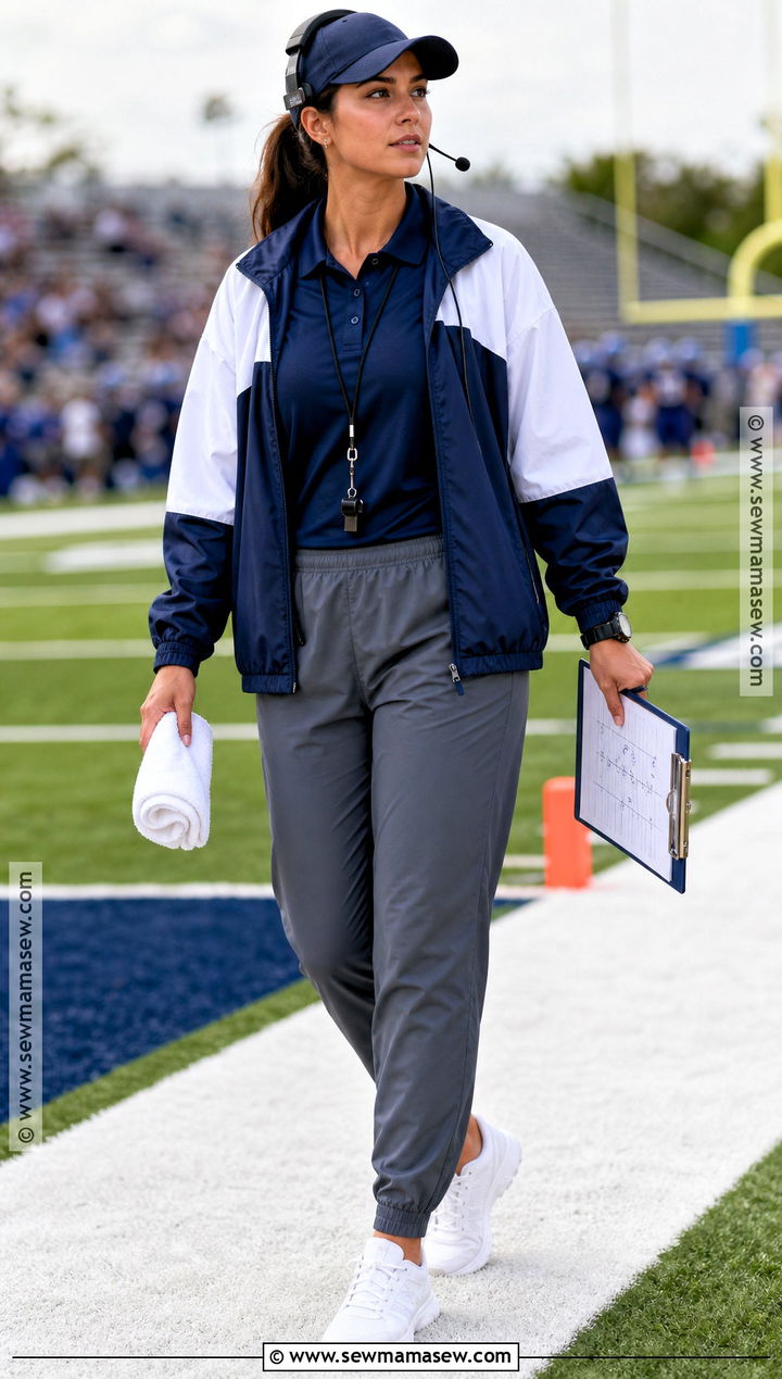 Sports Coach Costume With Clipboard - 30 sports costume ideas