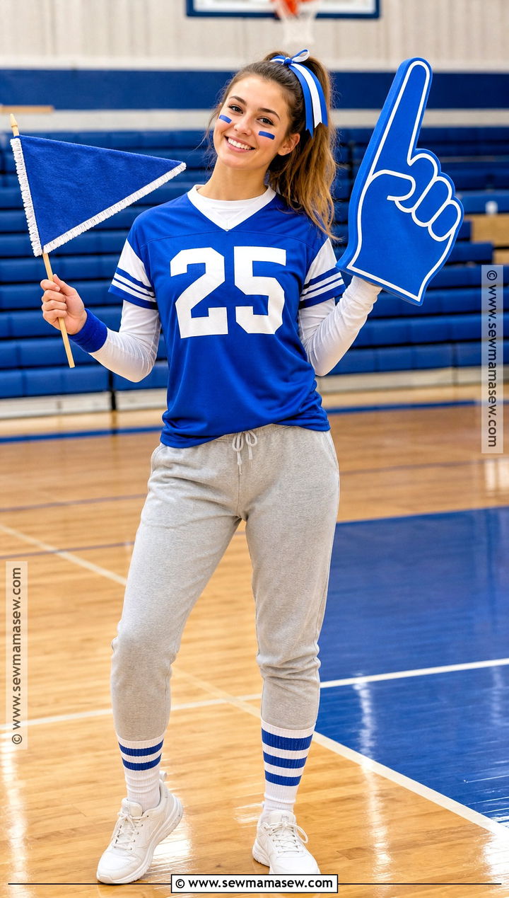 Sports Fan Day Outfit - 30 school dress up day ideas