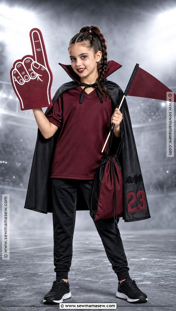 Sports Fan Vampire Costume - 30 vampire costume ideas for kids