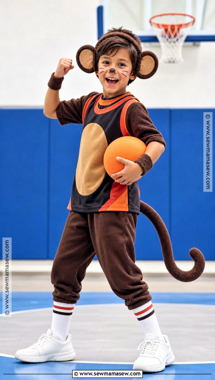 Sports Monkey Costume - 30 monkey costume ideas for kids