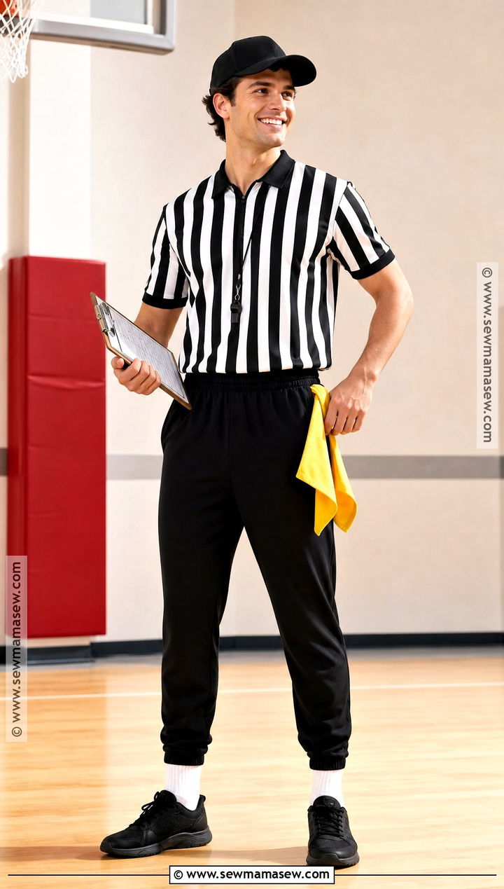 Sports Referee Costume - 30 easy halloween costumes for men