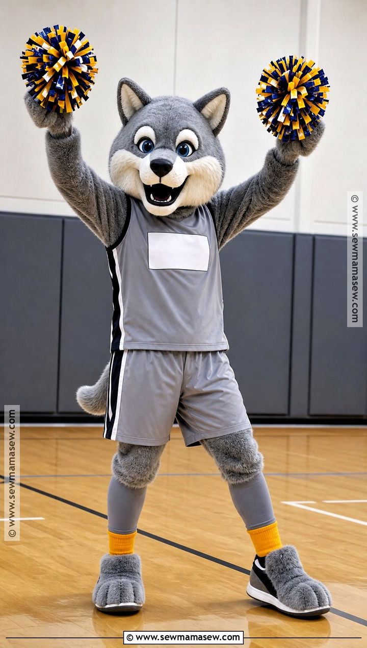 Sports Wolf Mascot Costume - 40 wolf costume ideas