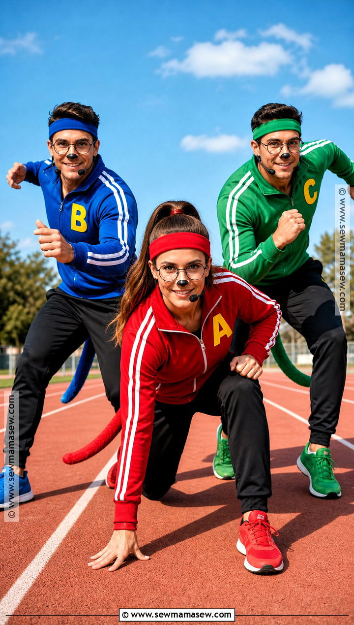 Sporty Alvin Simon And Theodore Costume - 30 alvin simon and theodore costumes