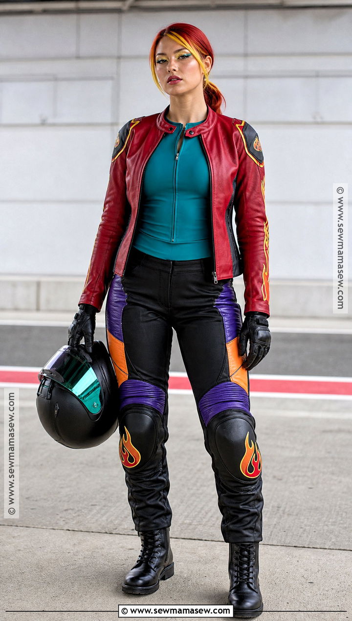 Sporty Biker Sunset Shimmer Cosplay - 30 sunset shimmer cosplay ideas