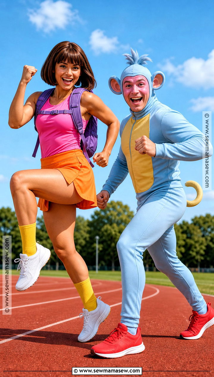 Sporty Dora And Boots Costume - 35 dora and boots costume