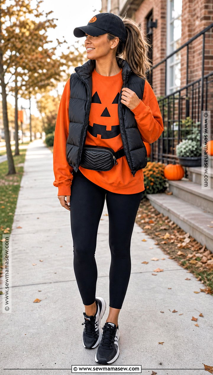 Sporty Halloween Outfit - 30 Halloween Themed Outfits