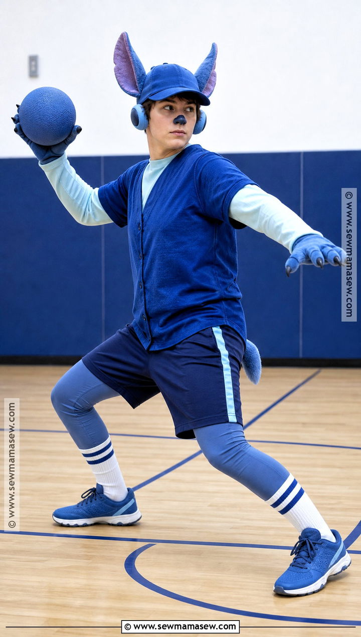 Sporty Stitch Costume - 35 stitch costume ideas