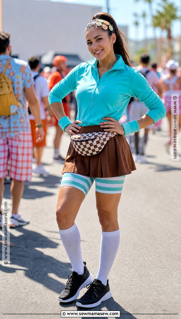 Sporty Vanellope Costume - 30 vanellope costume ideas
