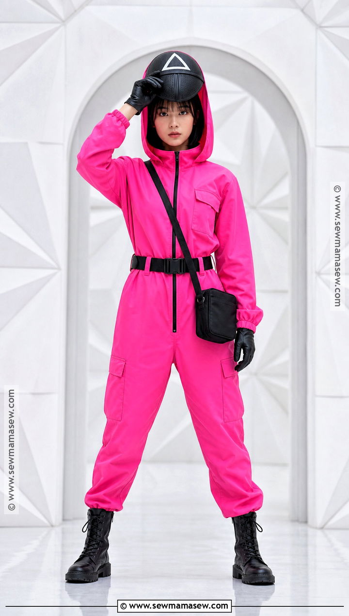 Squid Game Guard Costume - 45 2025 Halloween Costumes