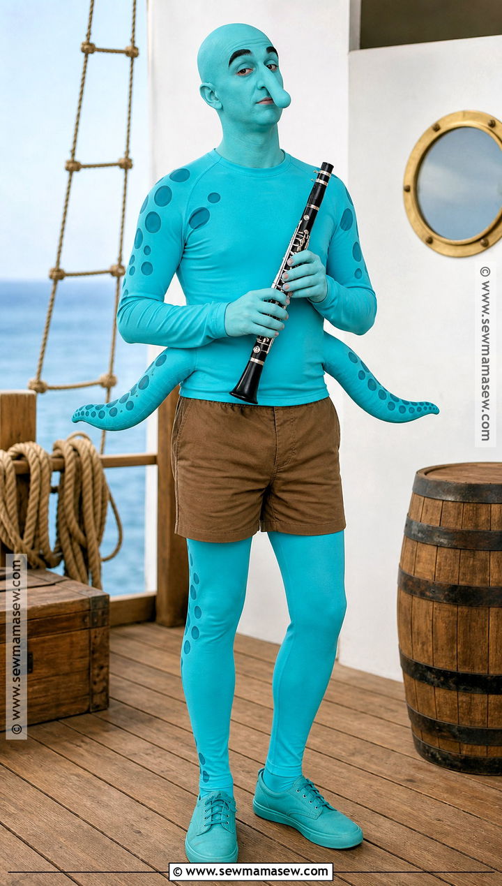 Squidward Tentacles Costume - 35 spongebob character costumes