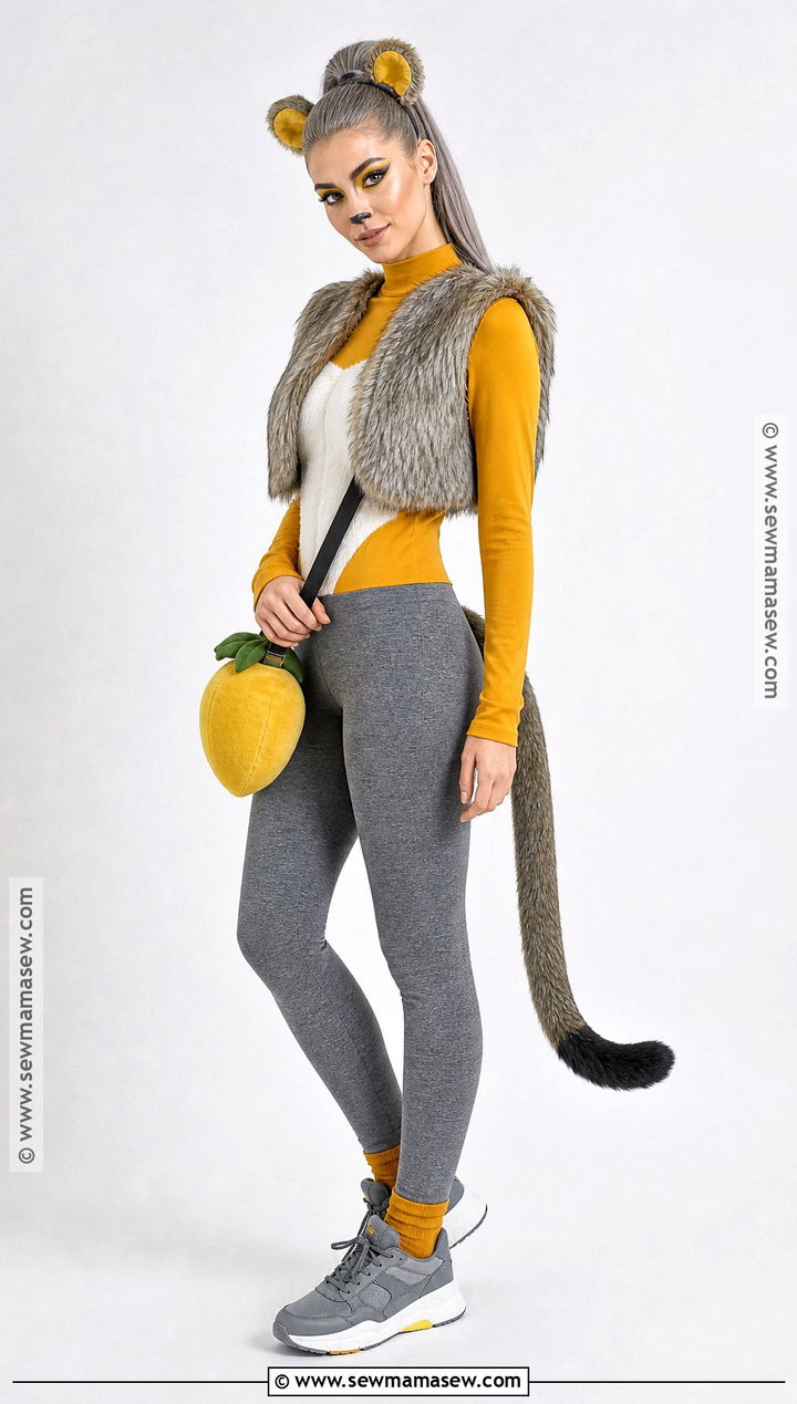 Squirrel Monkey Costume - 30 Monkey Halloween Costume Ideas for Women