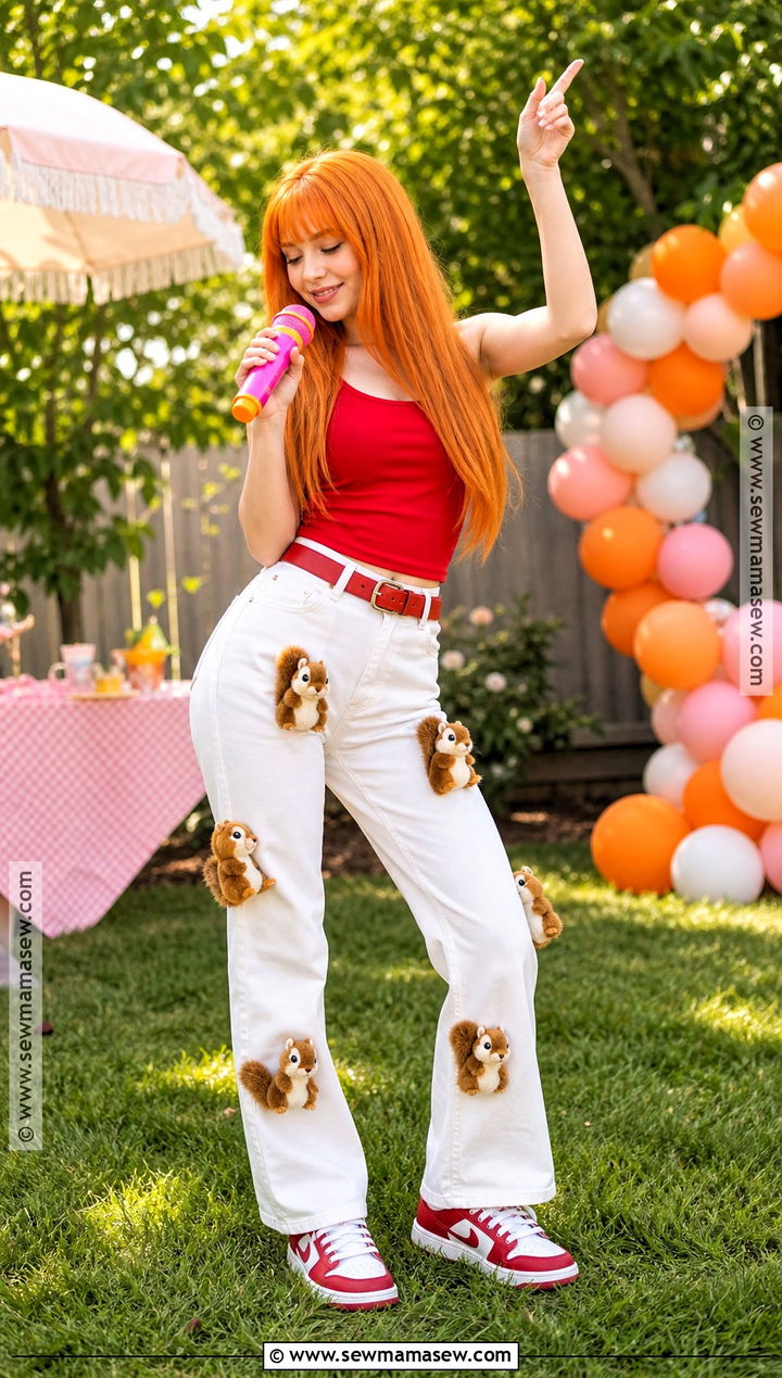 Squirrels In My Pants Candace Costume - 40 phineas and ferb costume ideas
