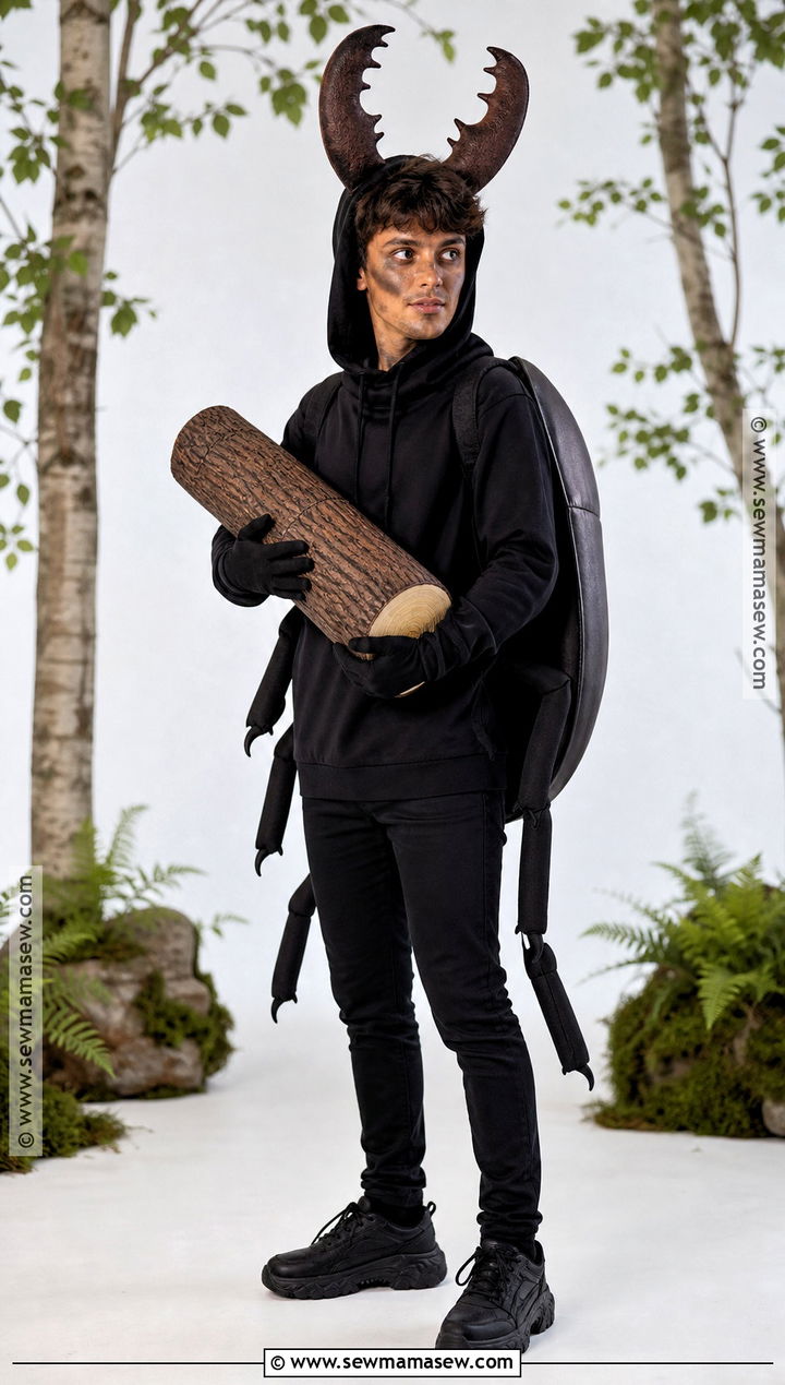 Stag Beetle Costume - 35 bug costume ideas
