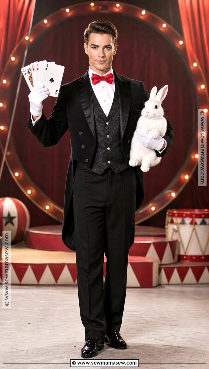Stage Magician Circus Costume - 30 circus costumes