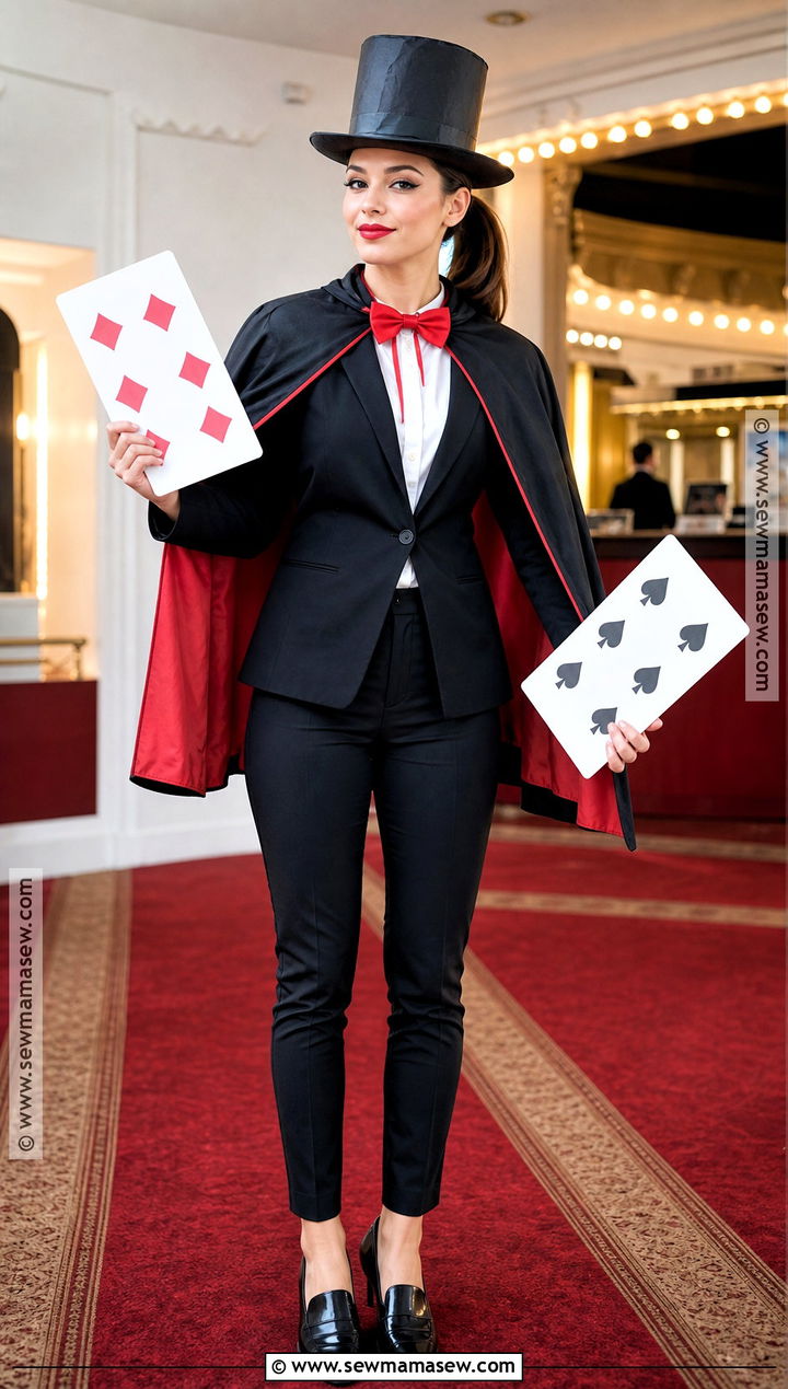 Stage Magician Costume - 35 homemade costume ideas for women