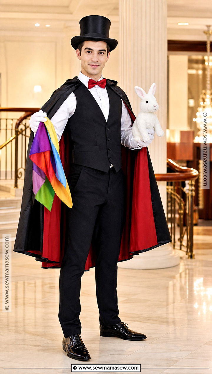 Stage Magician Costume - 30 easy guy halloween costumes