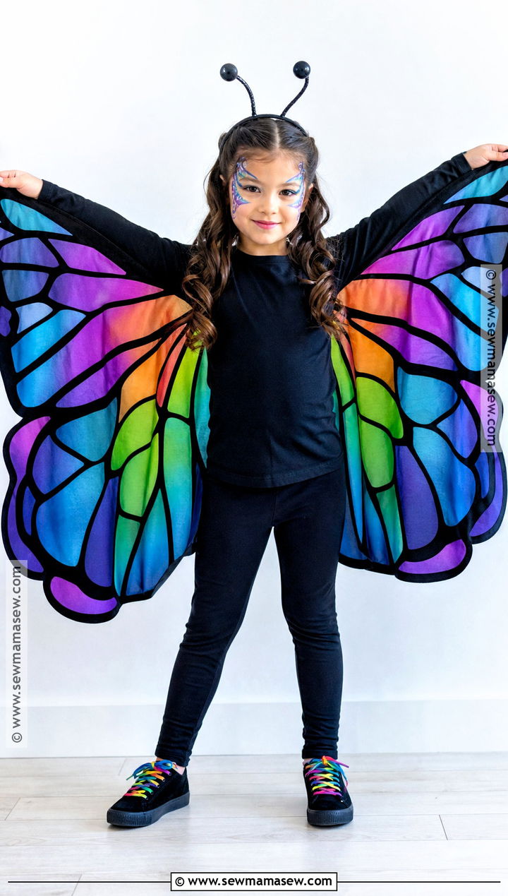 Stained Glass Butterfly Costume For Kids - 35 butterfly costume ideas for kids