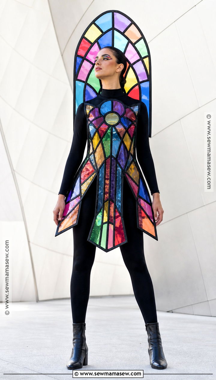 Stained Glass Window Costume - 40 non basic halloween costumes