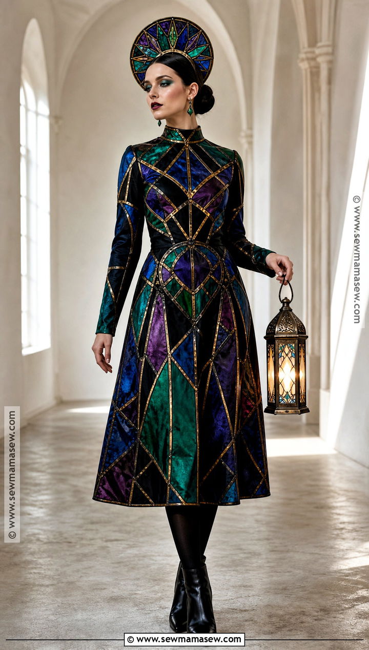 Stained Glass Window Costume - 40 unique halloween costumes for women