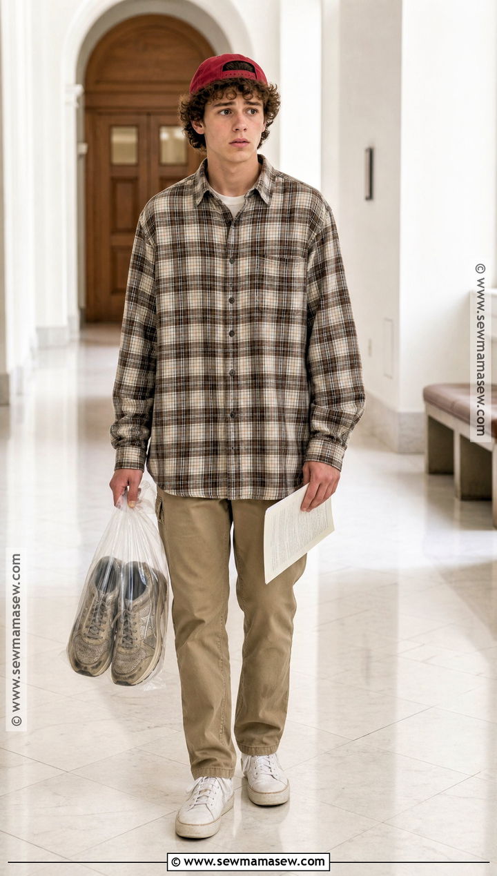 Stanley Courtroom Costume - 30 holes costume ideas