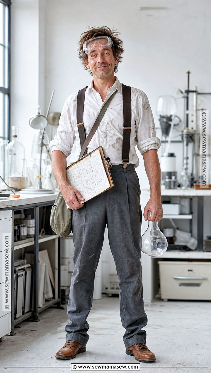 Stanley Yelnats Sr Inventor Costume - 30 holes costume ideas