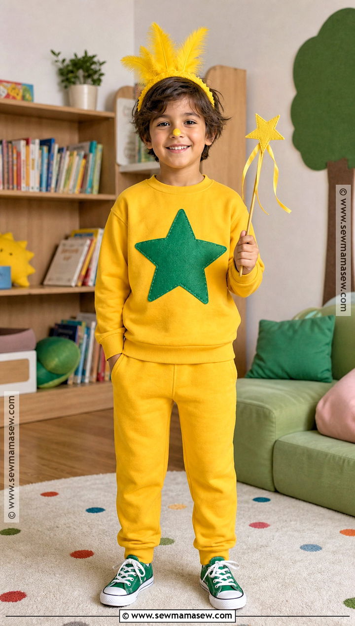 Star Bellied Sneetch Costume - 30 dr seuss week dress up ideas