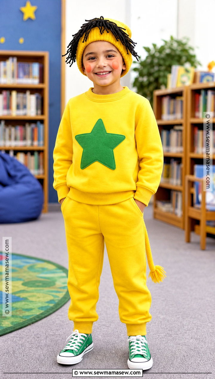 Star Bellied Sneetch Costume - 30 dr seuss dress up days ideas